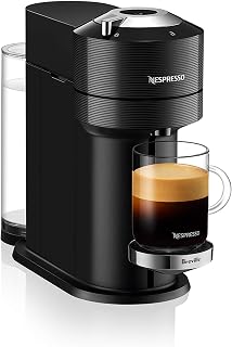 Nespresso by Breville Vertuo Next Classic Black Coffee and Espresso Machine (Renewed)