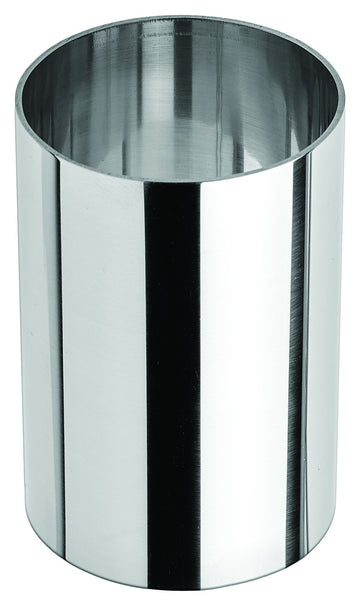 Round Pastry Mold by Winco – 2" x 3", 3.0 inches, Stainless Steel, Silver, Model SPM-23R