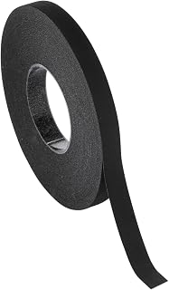 Chartpak Graphic Art Tape, 1/4 Inch W x 648 Inch L, Black Crepe, 1 Roll (BGCP2501)