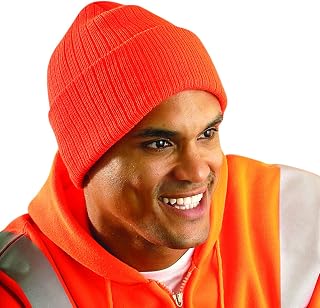 OccuNomix Acrylic Watch Cap with 3M™Thinsulate™ Insulation - Hi Viz Orange - 1092-HVO