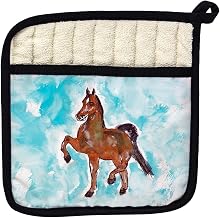 Betsy Drake PT943 Dancing Horse Pot Holder