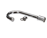 Krowne Gooseneck Spout – 10"L x 6"W x 6"H, Stainless Steel, Silver, Model 21-427L