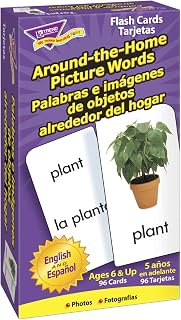 Trend Enterprises Around the Home (English / Spanish set) Skill Drill Flash Cards