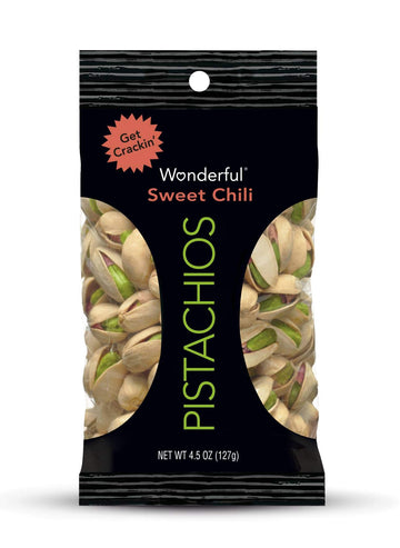 Wonderful Sweet Chili Pistachio by Wonderful Pistachios – Pack of 24