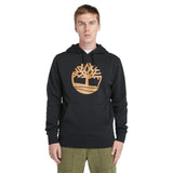 Men's Kennebec River Tree Logo by Timberland – X-Large, Cotton, Black/Wheat, Model 194116686101