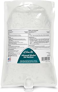 Betco Advanced Alcohol Gel Sanitizer, Fresh Scent, 34.18 Oz, Pack of 6 Containers