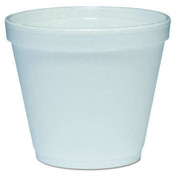 Dart 8SJ12 8 oz Foam Container (Case of 1000) White by SOLO – 8 oz, 8.0 ounces, Foam, White, Pack of 1000