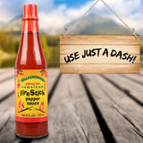 Jamaican Firestick Pepper Sauce by WALKERSWOOD – 16.1 cm (W) x 12.2 cm (L) x 18.5 cm (H), Pack of 12