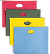 SMEAD Hanging File Folder Pockets, Expanding Folders, Letter Size, 4 Pack