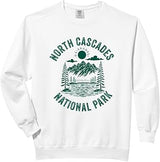 North Cascades National Park Washington Souvenir Comfort Colors Adult Sweatshirt
