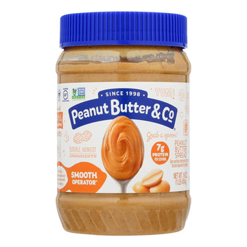 Peanut Butter - Smooth Operator by Peanut Butter & Co. – 1 Pound (Pack of 6), No Color, Model 00066514