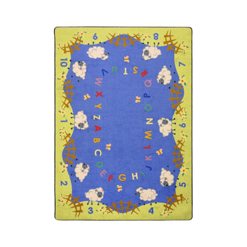Lamby Pie Rug by Joy Carpets – 10'9" x 13'2" (Rectangular), Nylon, Multicolored, Model 1727G