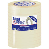 Aviditi 1/2 Inch x 60 Yards by Tape Logic – 1/2 Inch x 60 Yards, Blend, Natural, Pack of 12, Model T933260012PK