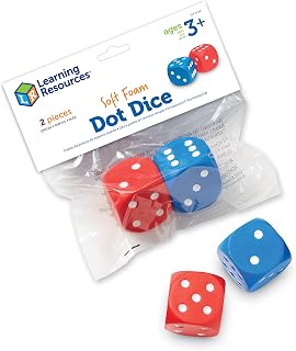 Learning Resources Soft Foam Dot Dice
