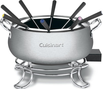 Electric Fondue Set by Cuisinart – 3 Quarts, Stainless Steel, Brushed Stainless, Model ZPV-425