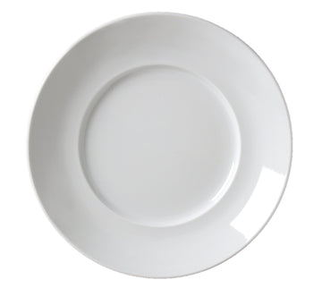 Ventana Service Plate by Vertex China – Porcelain White, Pack of 24, Model AV-22