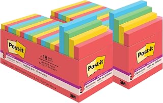 Post-it Super Sticky Pop-Up Notes, 2 Multipacks for Dispensers, Super Sticky pop up Note Refills for Reminders and Messages on desks, counters, Monitors, Doors, Planners and calendars