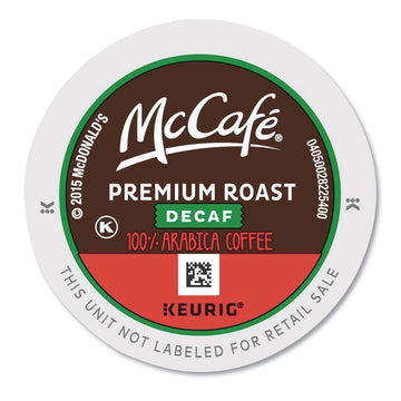 Premium Roast Decaf K-Cup by McCafe – 24 Count (Pack of 1), Model 5000358125