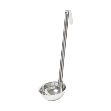 10 oz one piece ladle by Thunder Group – 15.75x4.53x3.94, Stainless Steel, Silver, Model SLOL007H