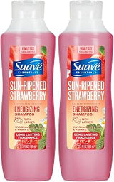 Suave Sun-Ripened Strawberry Shampoo, Family-Size 2-Pack, 22.5 Oz Ea