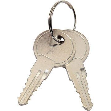 2 Replacement Keys for Models 607294 and by Global Industrial – Metal, Model RP9011