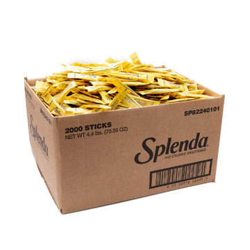 Zero Calorie Sweetener Cafe Stick by SPLENDA – 70.55 Ounce (Pack of 1), Pack of 2000, Model 82240100
