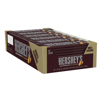 Chocolate Candy Bar with Almonds by HERSHEY'S – Commercial Grade