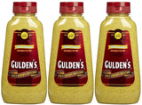 Spicy Brown Mustard by Gulden's – 8.0 Ounce (Pack of 3)