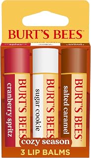 Burt's Bees Cozy Season Lip Balm Set, Natural Origin Lip Care, 0.15 oz., 3 Count (Pack of 12)