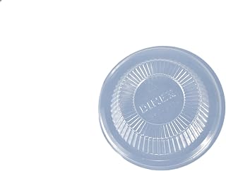 DINEX DX11820174 Classic Polystyrene Lid, 3-3/4" Diameter, Clear, For 5oz Tulip Cup (Case of 1000)