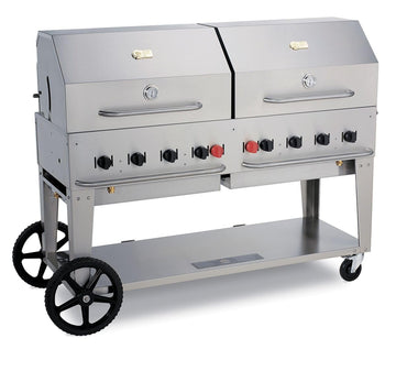 Gas Grill by Crown Verity – Stainless Steel, white, Model RCB-60