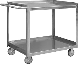 Durham SRSC2022362FLD4PU Carts, Stock, Stainless Steel, 34" Height, 21.6875" width, 42.4375" Length