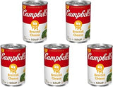 Campbell's Condensed Broccoli Cheese Soup, 10.5 Ounce Can (Pack of 5)