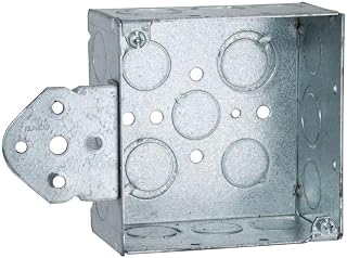 RACO 2-1/8 in. Deep 30.3 cu. in. 4 in. Square Box (25-Pack)