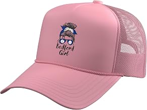 Bedford Virginia Women Girl Trucker Hat with Adjustable Mesh Back