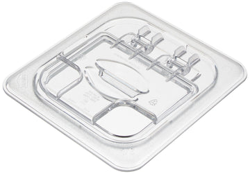 Food Pan Fliplidn 1/6 Cw-Clrcw () Category: Buffet Food Pan Lids by Cambro – 7", Polycarbonate, Clear, Model 60CWLN135