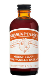 Indonesian Pure Vanilla Extract for Baking and Cooking by Nielsen-Massey – 4 Fl Oz