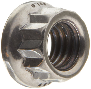 Nut Kit (M6 X 1.00 SS M8 socket 12pt nut) by ARP – Onesize, Stainless Steel, Model 400-8390