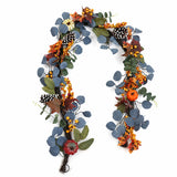 Thanksgiving Garland by SiaBiced – Plastic, Blue, Green, Orange, Brown, White, Black, Model 3000412579930038442836