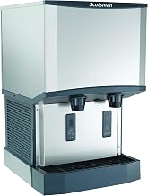 Scotsman HID525A-1 Meridian Nugget Ice & Water Dispenser, 25-Pound Capacity, Stainless Steel, 115-Volts, NSF