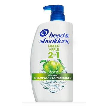 Head and Shoulders Green Apple Daily-Use Anti-Dandruff by Head & Shoulders – 32.1 Fl Oz (Pack of 1), 2in1 8.45 oz, Model RW-US-HEAD&SHOULDER-2
