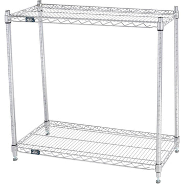2 Shelf by Global Industrial – Alloy Steel, Silver, Model 12363C2