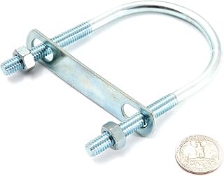 Forney 61204 4-1/8-Inch Inside Length by 5/16-Inch Thread 2-Inch Pipe for Size U Bolt Center