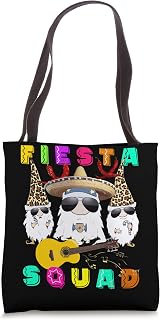 Cinco De Mayo Fiesta Squad Gnomes Sombrero Guitar Mexican Tote Bag