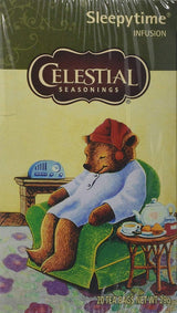 Sleepytime Caffeine Free Herbal Tea 20 ct (Pack of 6) by Celestial Seasonings – 1 oz, Pack of 6, Model CELSLEUHM