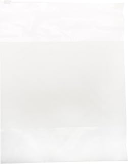 LK Packaging 9" x 12" 2.75 mil Polyethylene Slide Seal Bag w/Write-on Block, 250/CS