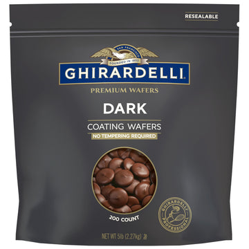 Premium Dark Coating Wafers by Ghirardelli – Wafer, Dark