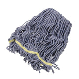Mop Heads with 5" Headband 16 Ounce Blue 4-Ply Blend by HUBERT – Fabric, Blue, Model ASB5-M(3)B