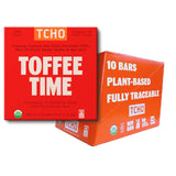 Toffee Time 53% Oat-Milk Chocolate Bars (10 pack) | Plant Based by TCHO – 2.1 Ounce (Pack of 10), Natural, Model sample_sku_63421
