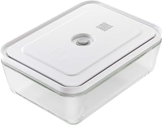 ZWILLING Fresh Save 36812-100 Fresh & Save Vacuum Glass Fridge Box, 0.6 gal (2 L) Sealed Storage Container